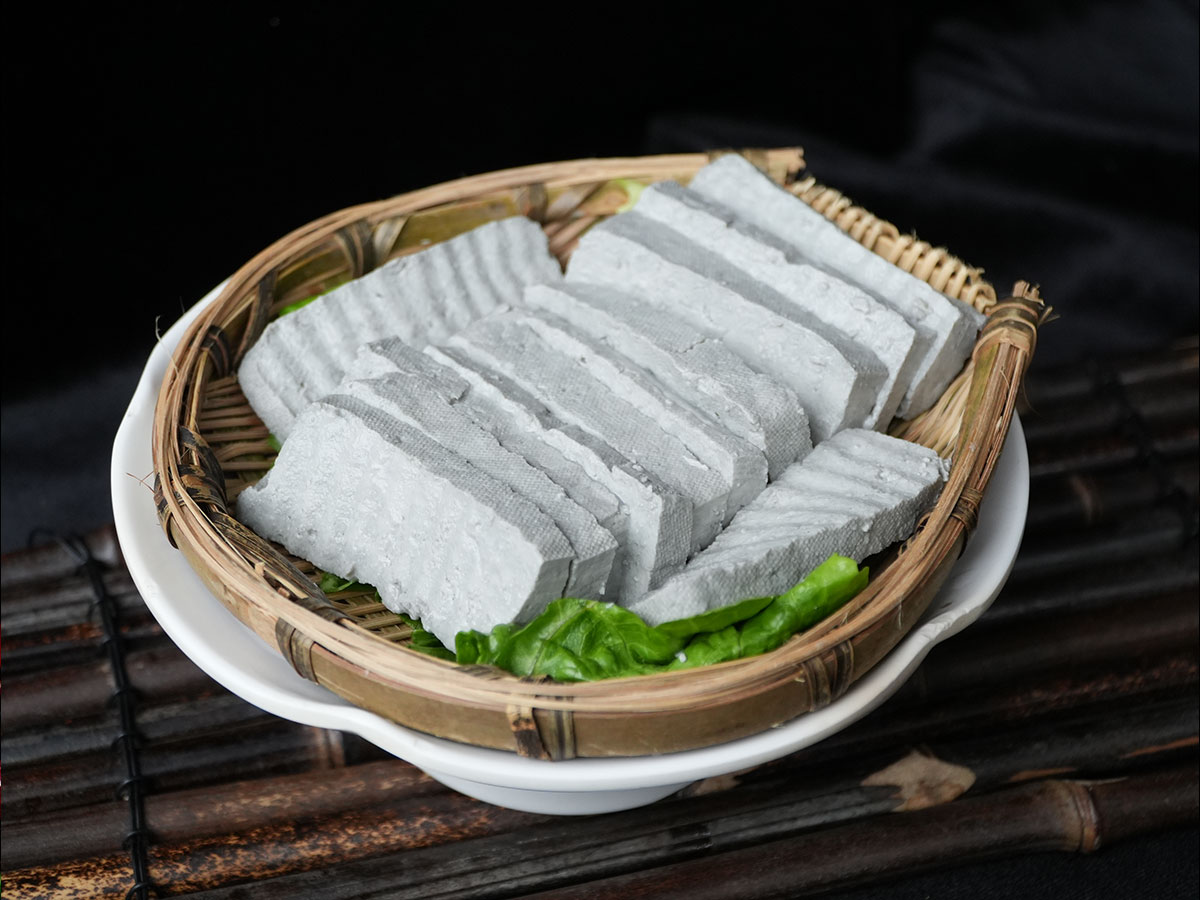 手工黑豆腐