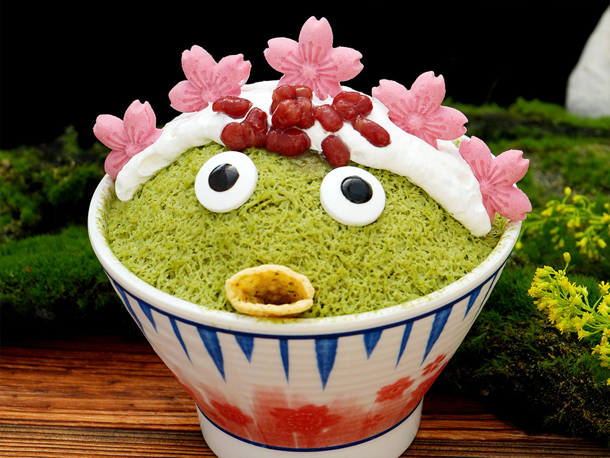 抹茶雪花冰