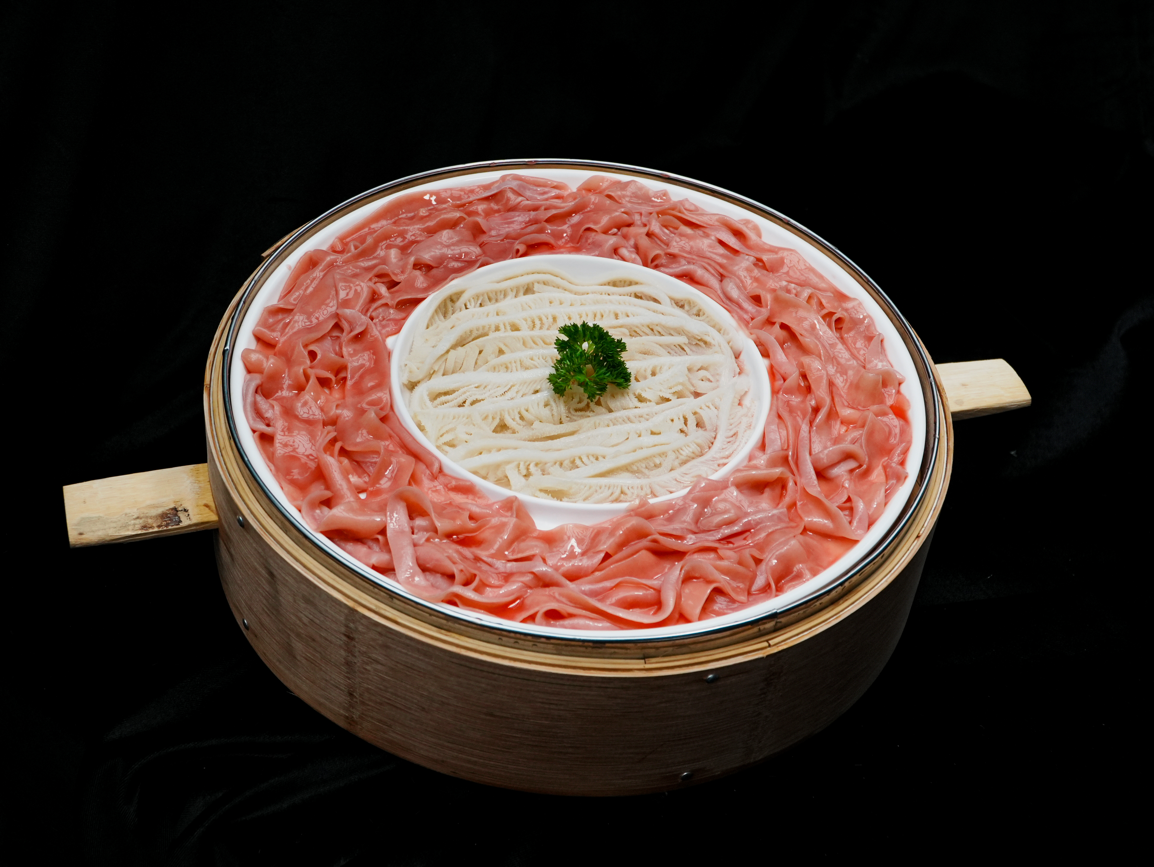 鸭肠拼千层肚