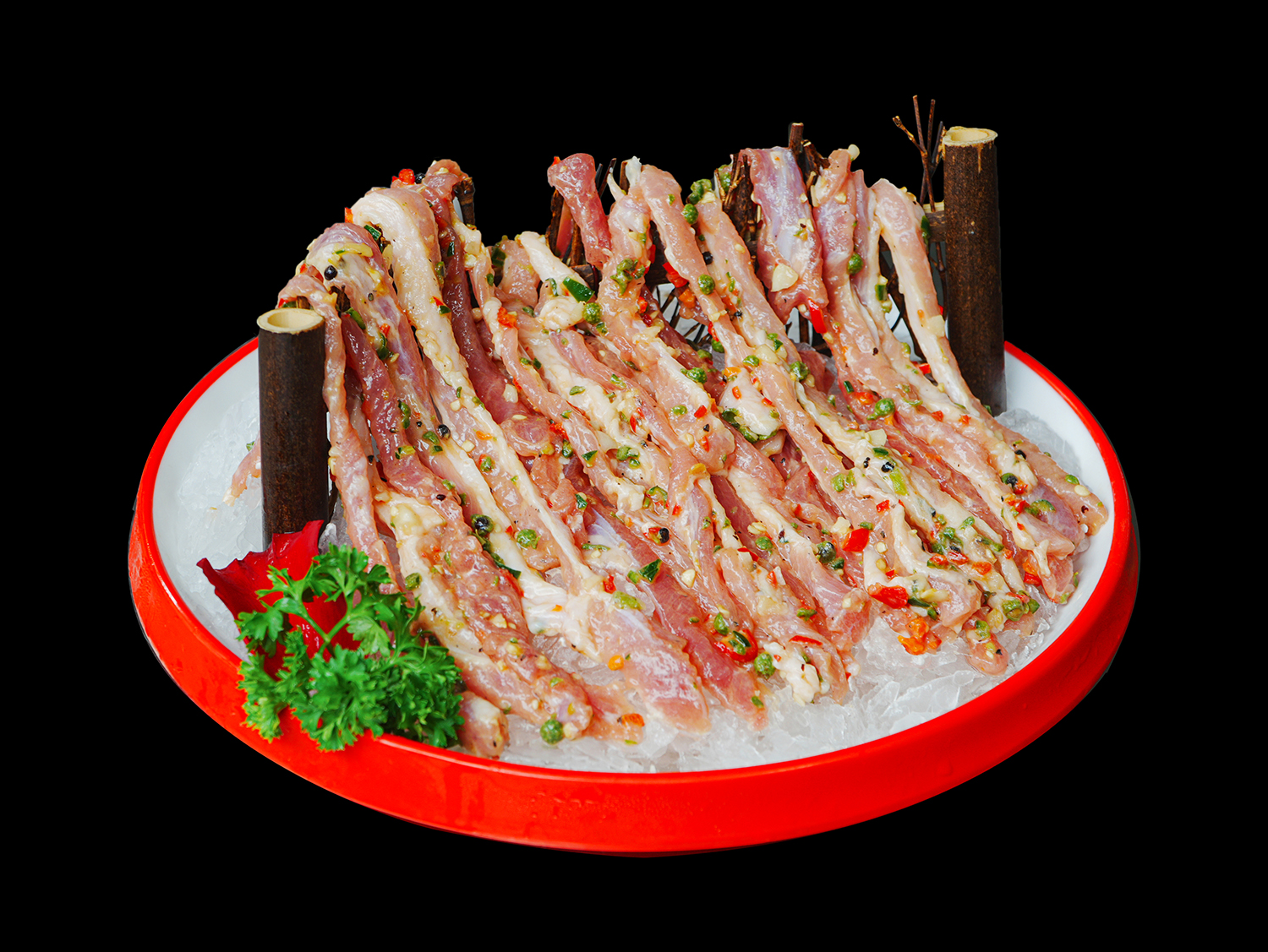 「新品」椒麻梅花肉